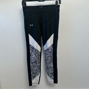 Under Armour 7/8 Ankle Compression Heatgear Colorblock Leggings Women’s Medium